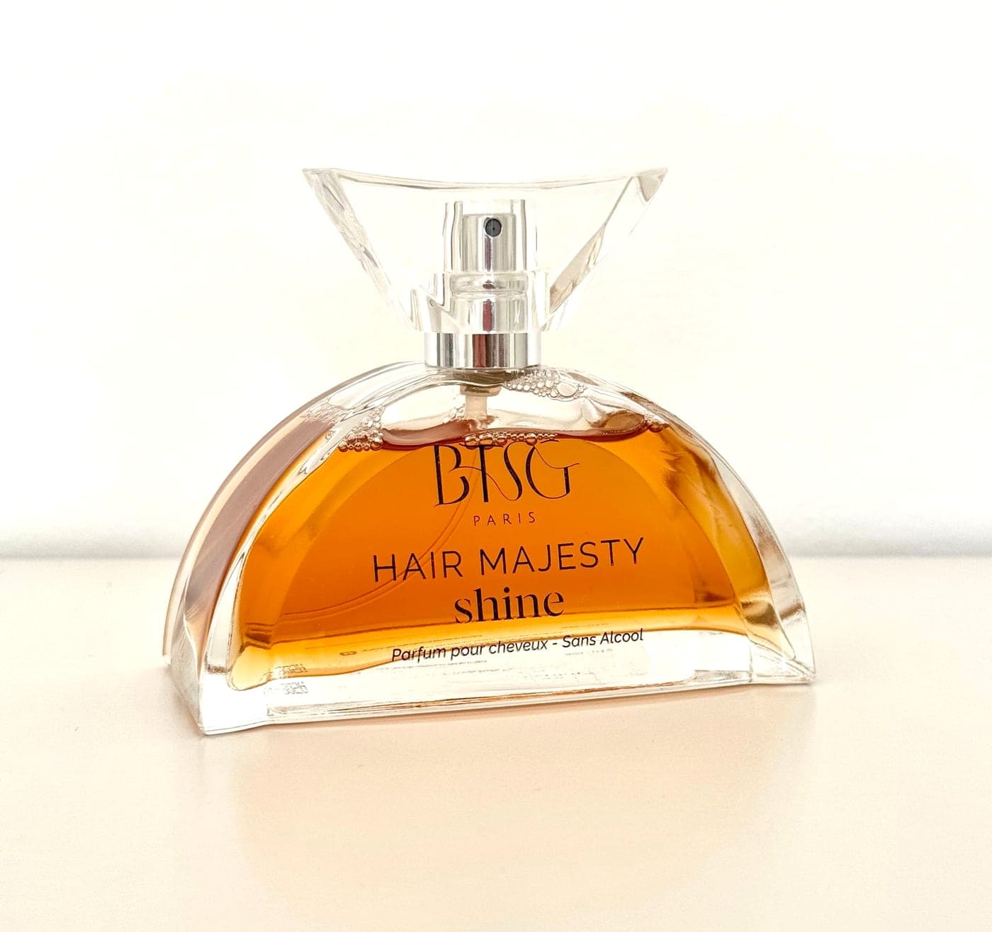 Parfum pour cheveux Hair Majesty shine de BTSG Paris